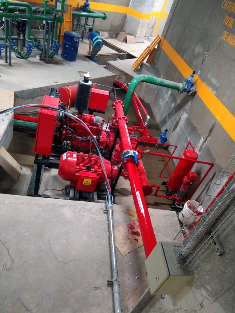 Red contra incendios – Hospital Real San José, GDL